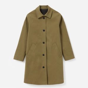 Everlane Olive Mac Coat